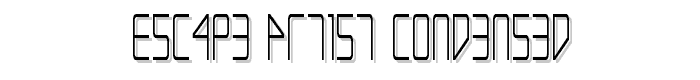Escape Artist Condensed font